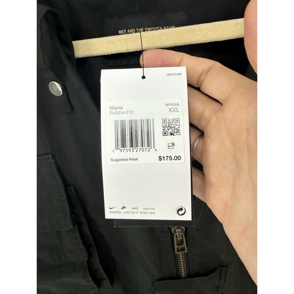 Men’s Nike Life Utility Gilet/Vest (Black) FN3214-010 Size XXL MSRP $175 - Picture 7 of 16